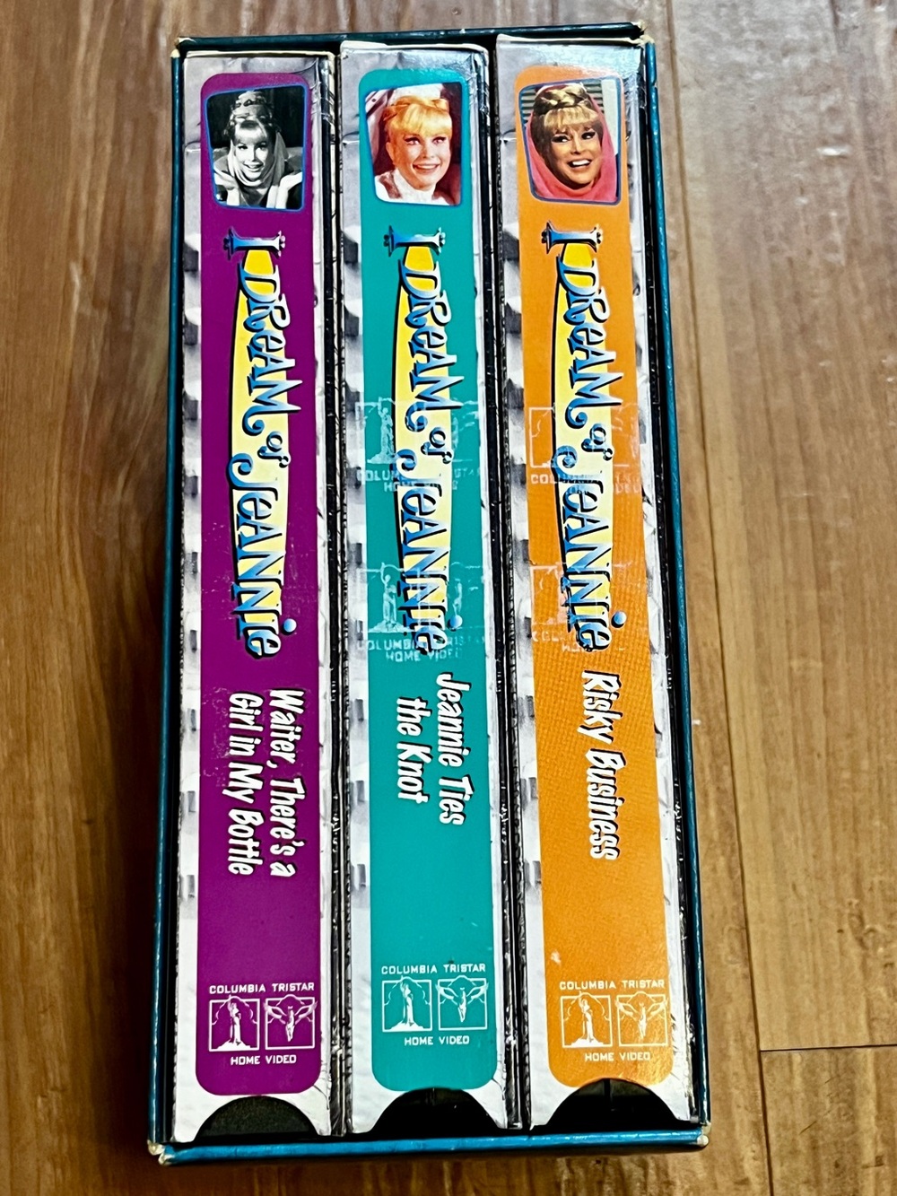 I Dream of Jeannie Collection 3 VHS Tapes Vintage Risky Business